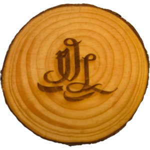 VL Monogram Coaster
